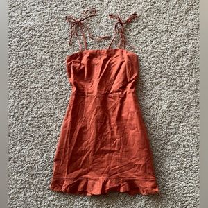 Abercrombie & Fitch Burnt Orange Dress